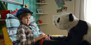 David (Mason Blomberg) bonds with a baby panda in "Jane."