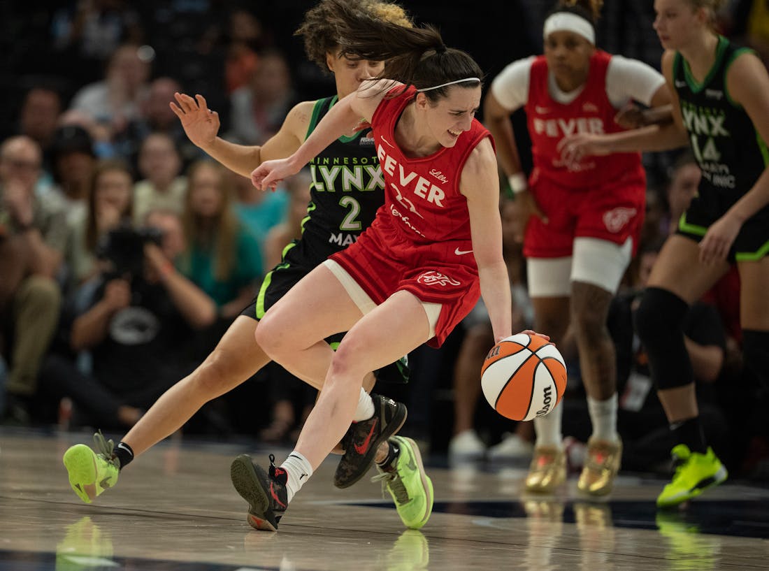 Minnesota Lynx lose to Indiana Fever in front of Target Center crowd packed  to see Caitlin Clark