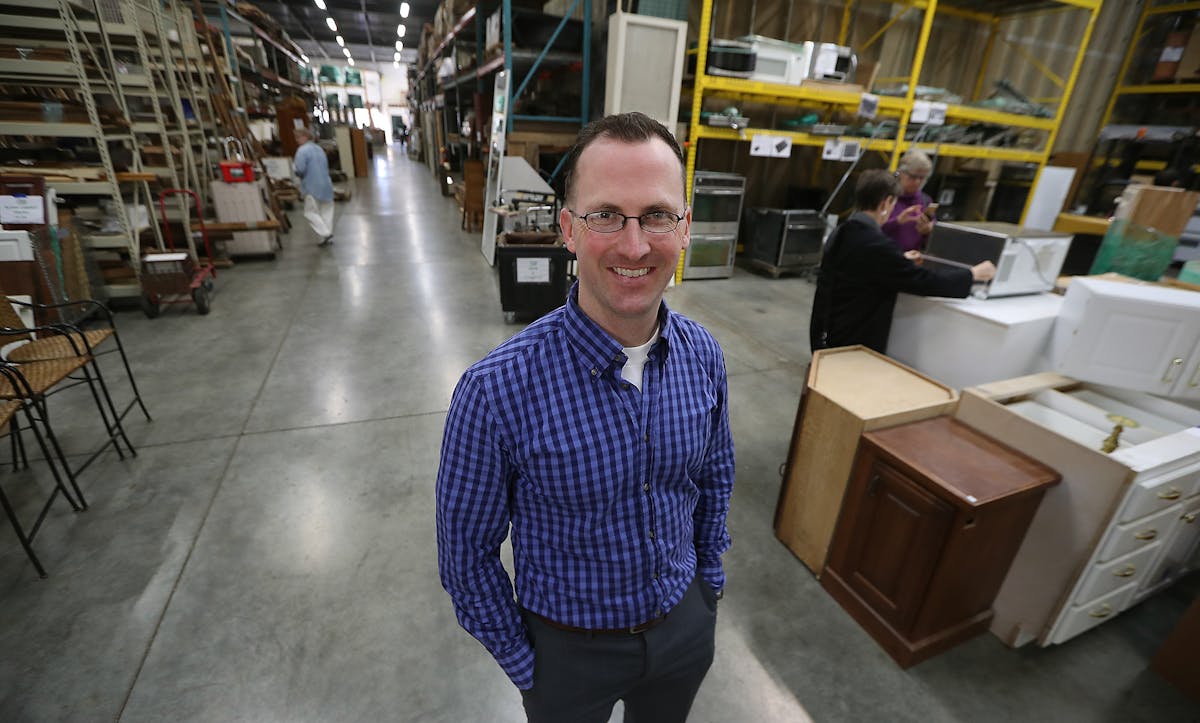 Nick Swaggert, of Better Futures, said the work he and his company do has &#x201c;saved 700 tons of building materials from going into the landfill.&#