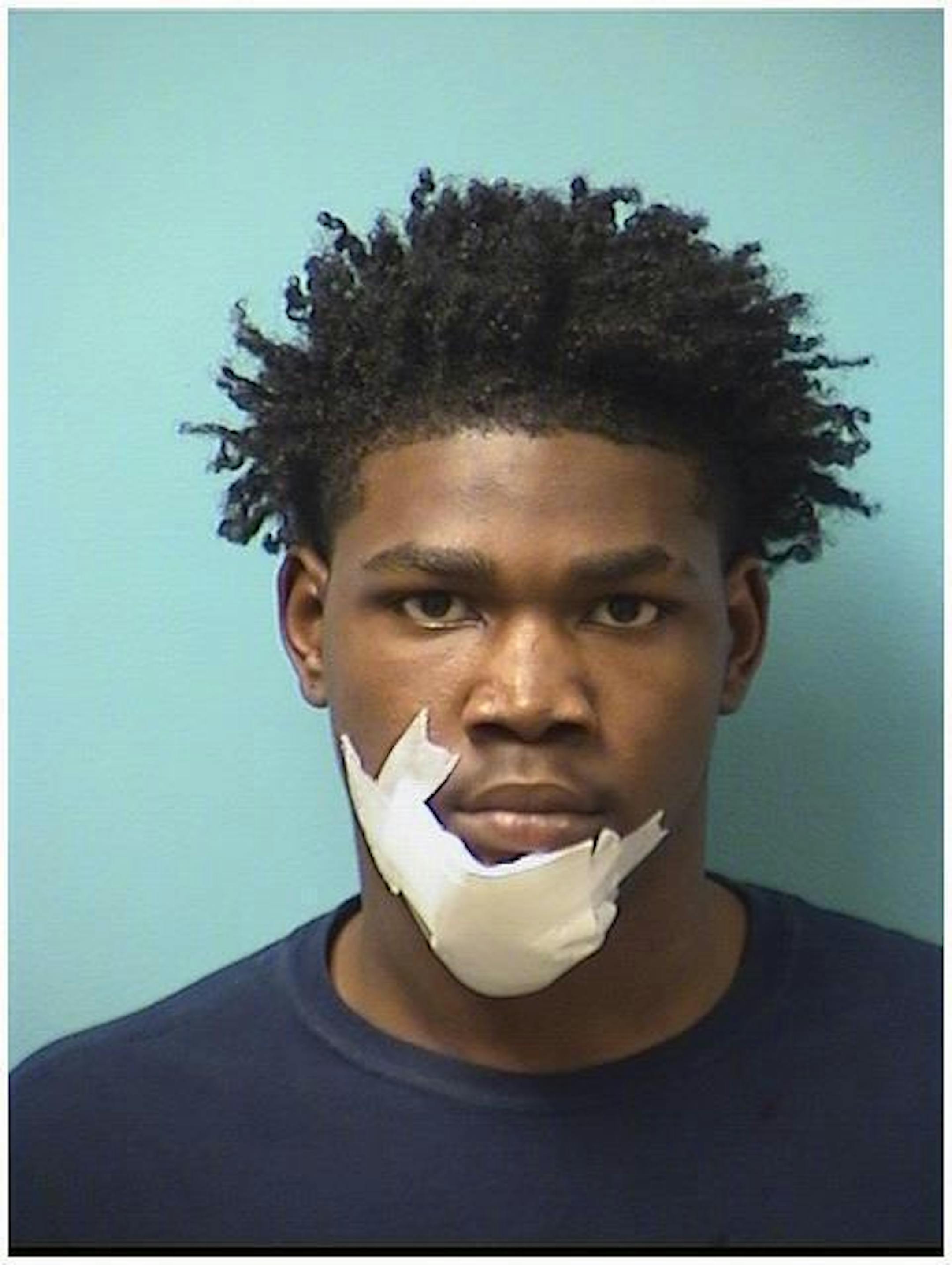 Sumaree Boose, 18, of St. Cloud, Minn., is seen in a Thursday, June 18, 2020 photo provided by the Stearns County (Minn.) Sheriff's Office. The Stearns County Attorney's Office on Wednesday charged Sumaree Boose of St. Cloud with first-degree assault, use of deadly force against a peace officer in the shooting of the officer's hand early Monday, June 15, 2020. Authorities say Boose denied intentionally shooting the officer. (Stearns County (Minn.) Sheriff's Office via AP)