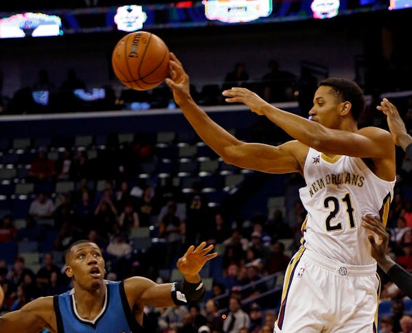 Anthony Brown's NBA experience includes 40 games over two seasons, including nine with the Pelicans last year.