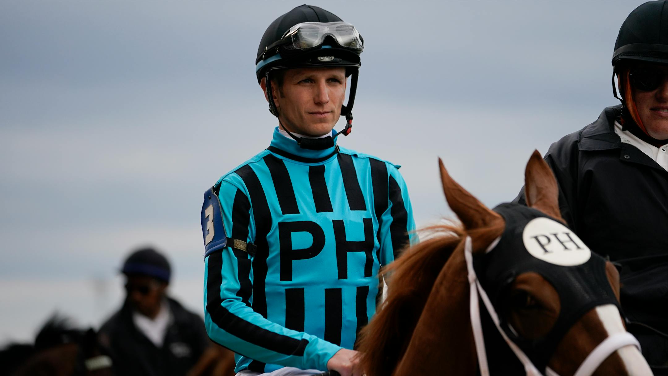 Jareth Loveberry rides Two Phil's to the 149th running of the Kentucky Derby horse race at Churchill Downs Saturday, May 6, 2023, in Louisville, Ky. (AP Photo/Kiichiro Sato)