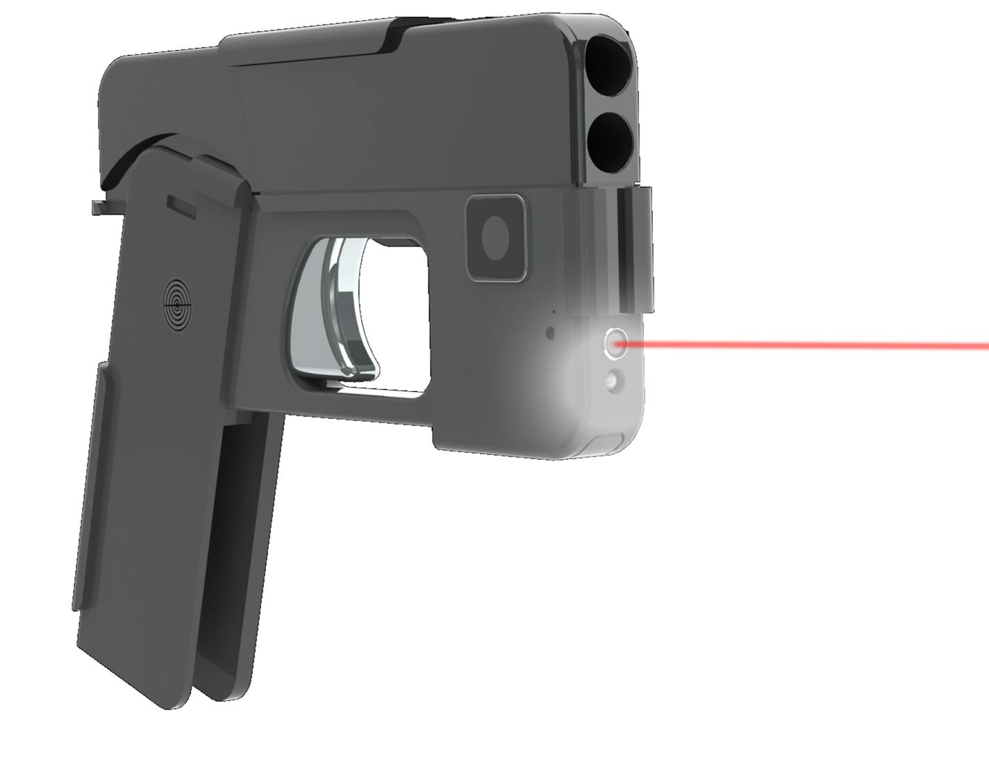 Ideal Conceal, has developed Smartphone gun. In its locked position it will be virtually undetectable because it hides in plain sight. &#x2020;~ Always check your State and local concealment laws. photos proved by the Ideal Conceal company. ORG XMIT: UY8YAQqVO9tDqupmd8Xw