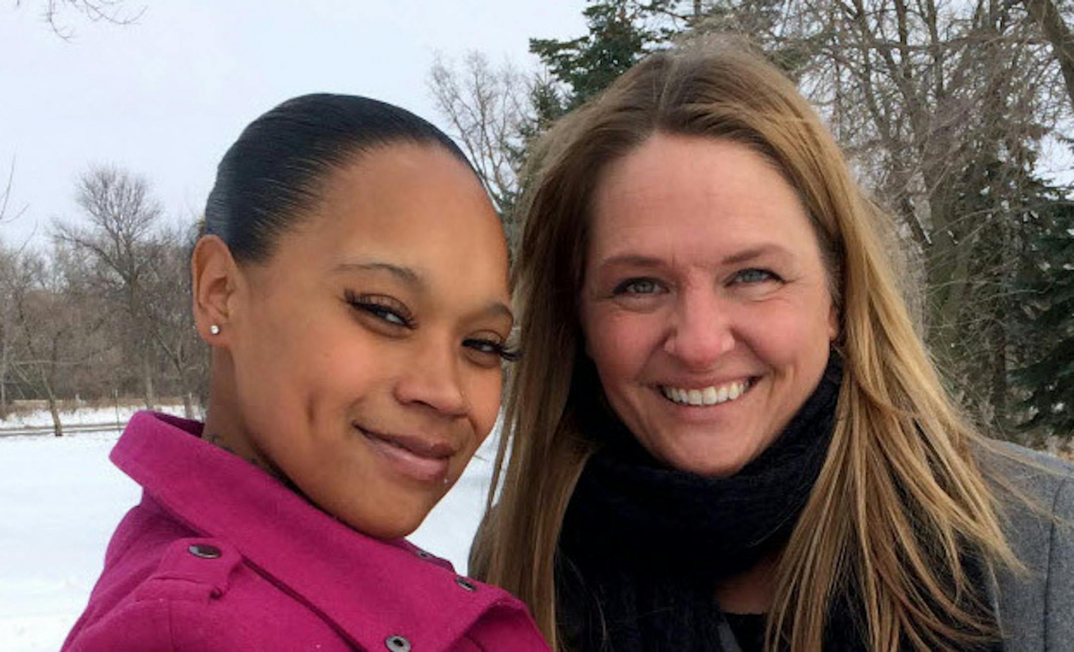 Renee Gusa, left, and Rikki Iglesias