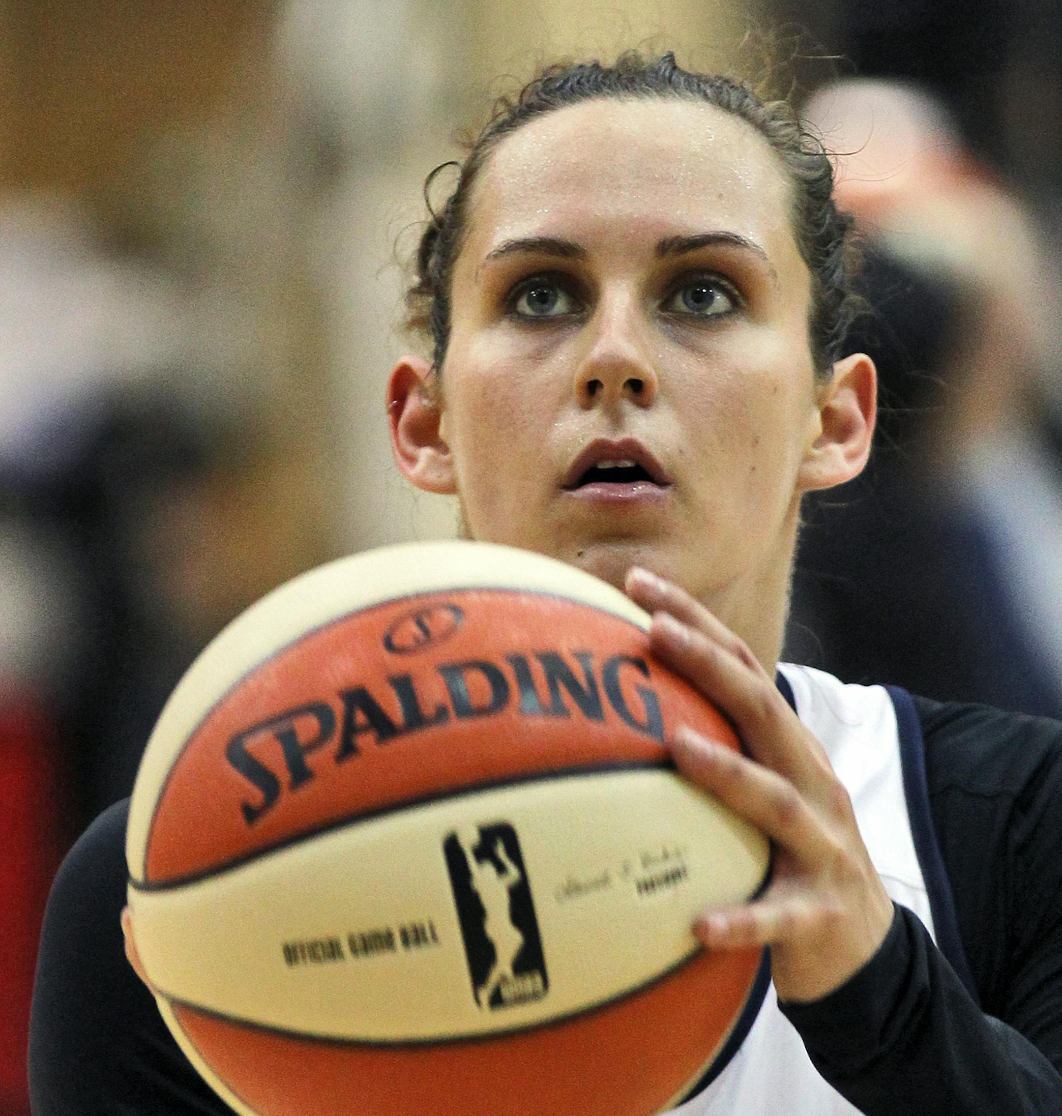 Minnesota Lynx first day of practice at training camp. Jacki Gemelos. (MARLIN LEVISON/STARTRIBUNE(mlevison@startribune.com (cq )