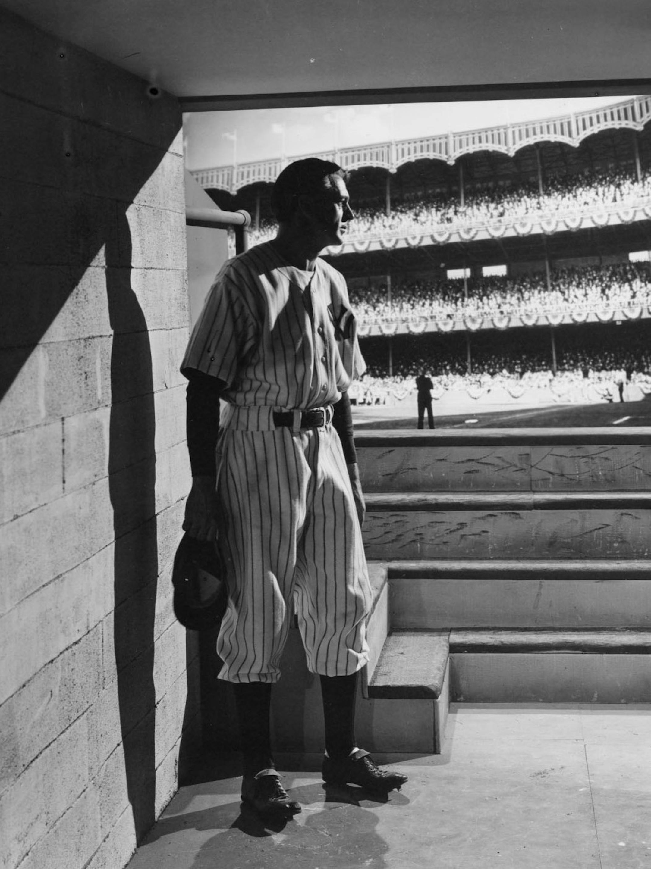 Gary Cooper played Yankees great Lou Gehrig in 1942's "Pride of the Yankees." Samuel Goldwyn Co.