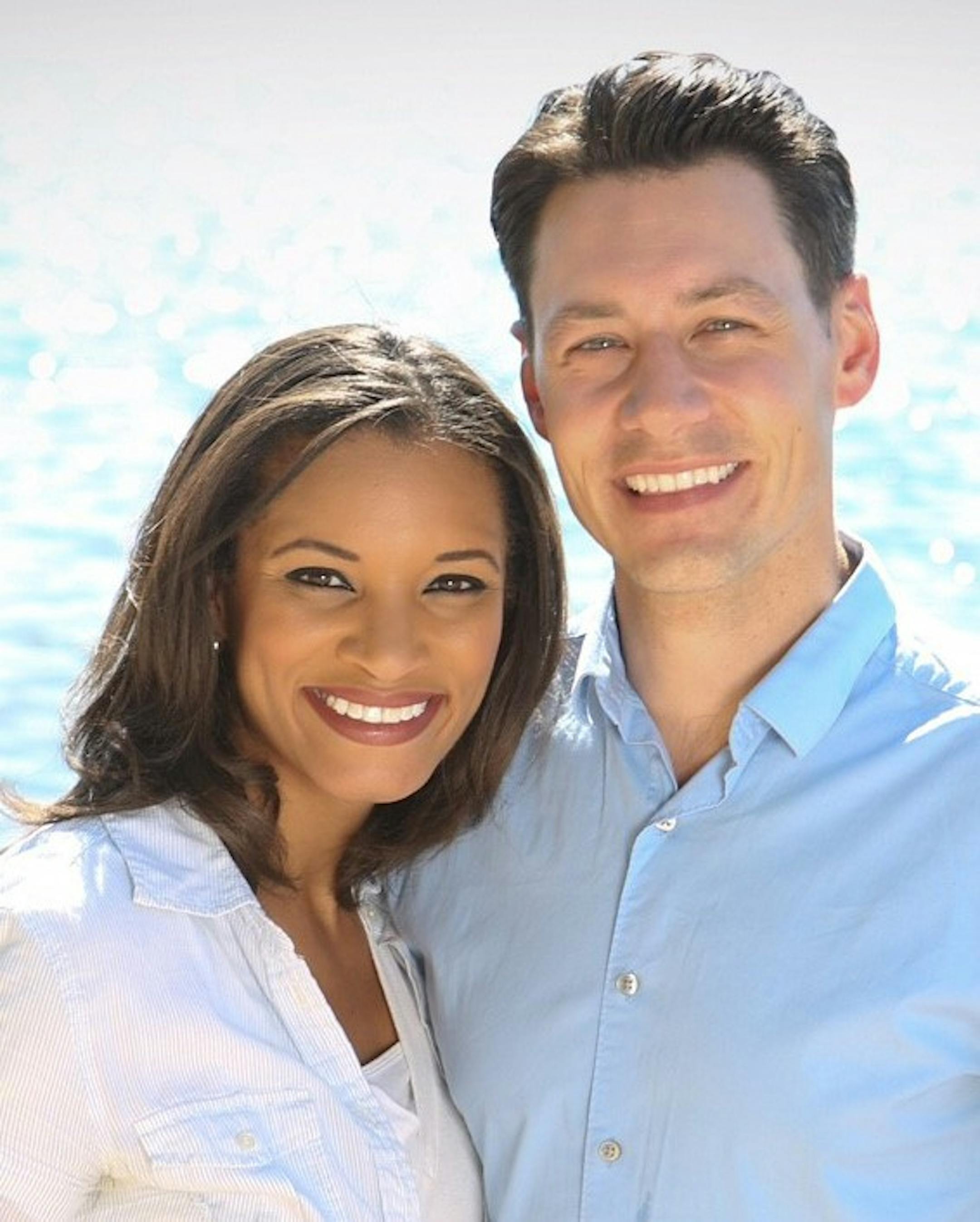 Camille Williams and Cory Hepola