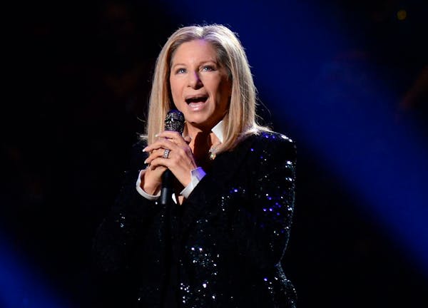 Barbra Streisand, shown in concert in 2012, is just one of the superstars with books on the way in the coming weeks.