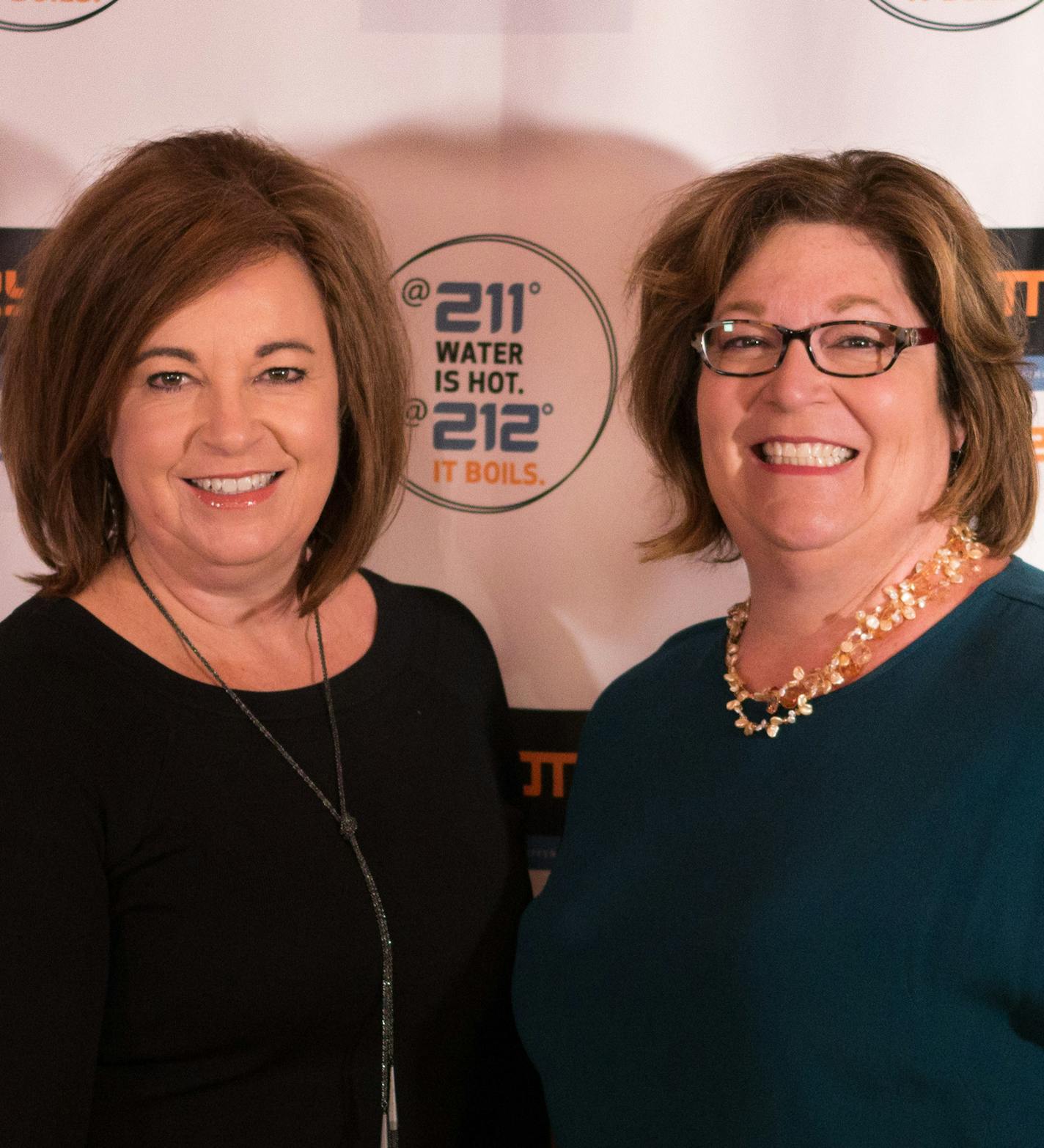 Angie Cayot and Laura Kelly of Keyo, IT consulting.