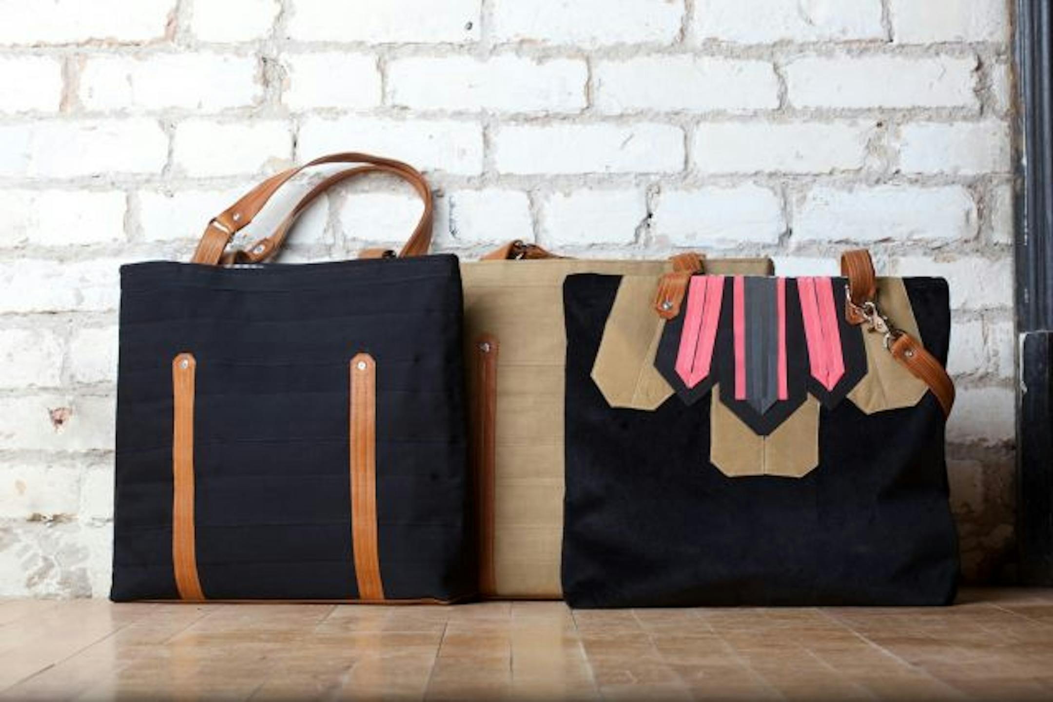 Laura Nelli's collection of day bags: Harold by Nelle.