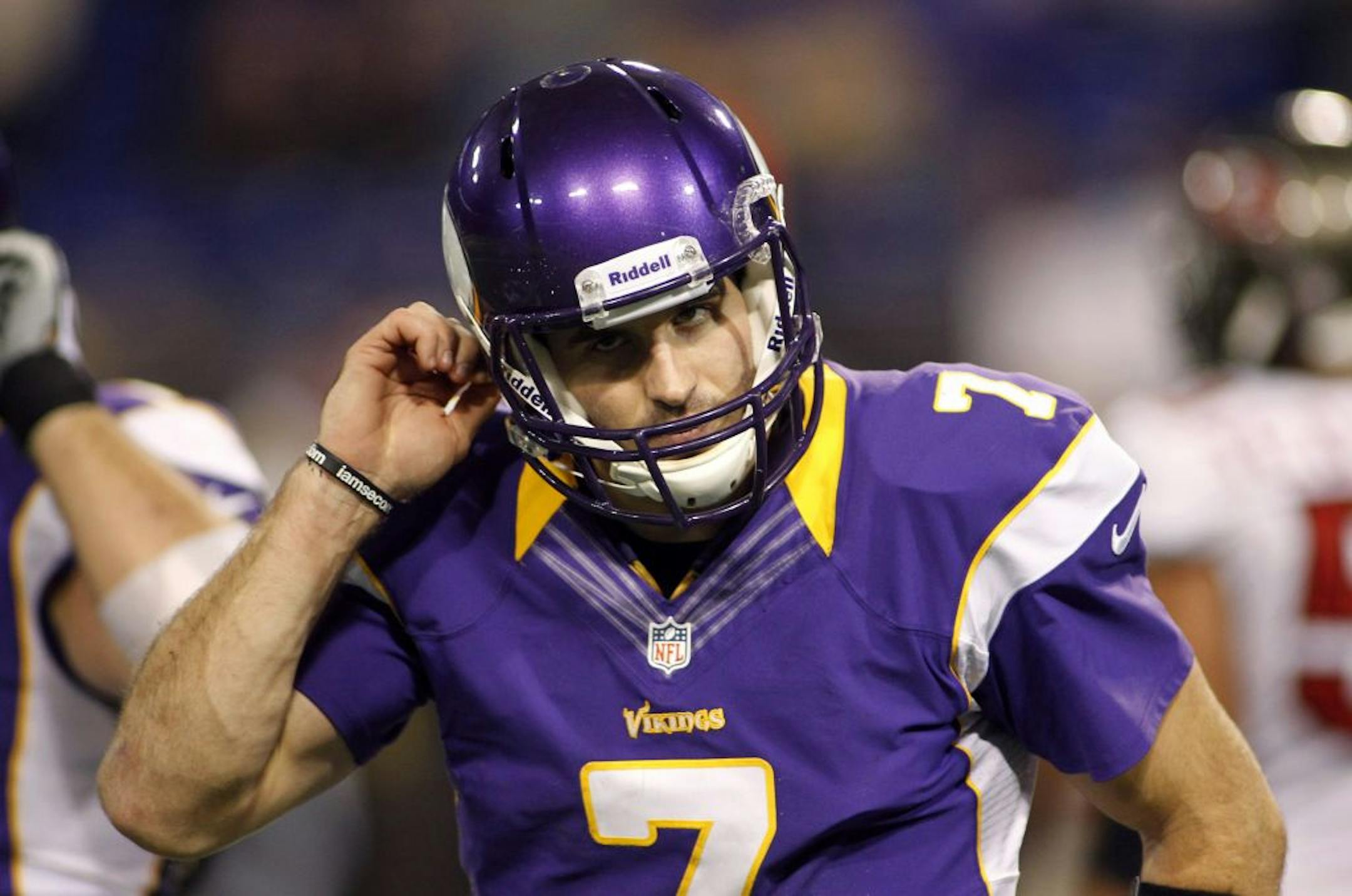 Vikings quarterback Christian Ponder