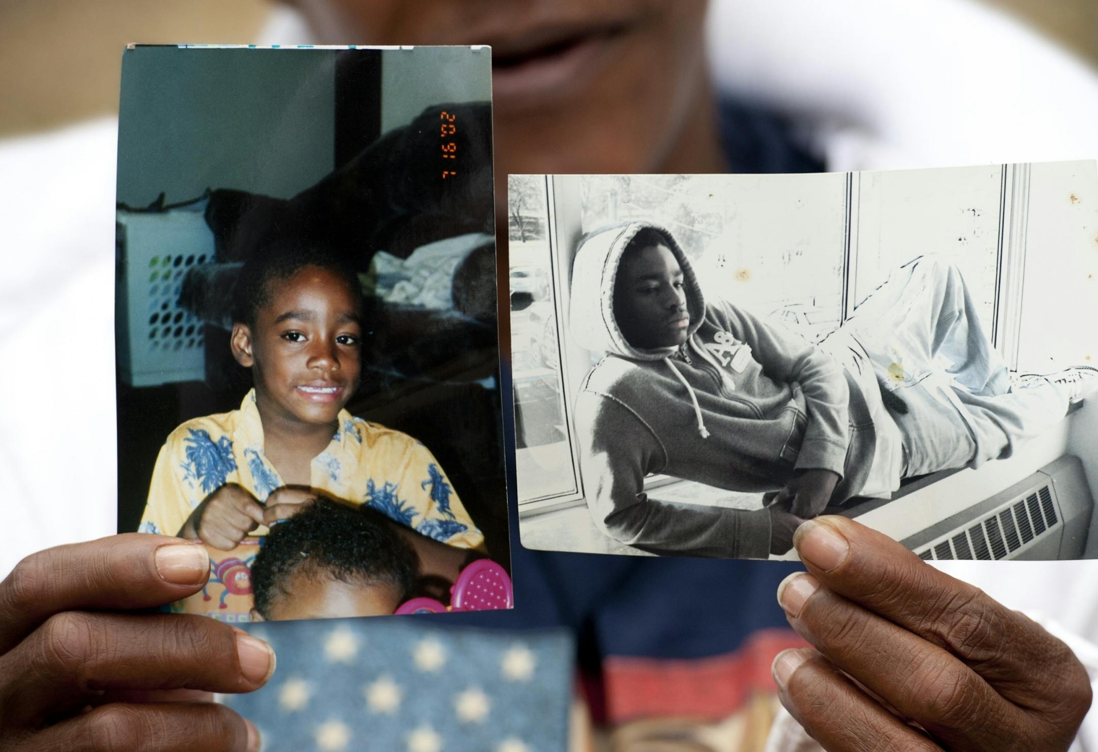 Juwon Osborne, shown in family photos, was killed at the corner of 30th and Dupont Avenues N. on Monday. His grandmother said he had told her recently that he wanted to get a job.