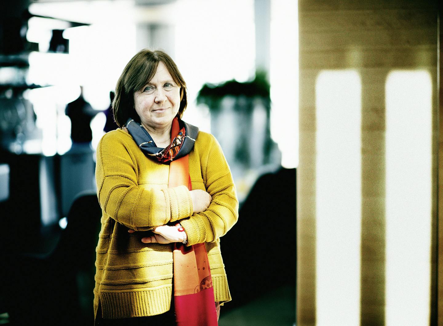 Svetlana Alexievich Photo by Erik Refner/ New York Times