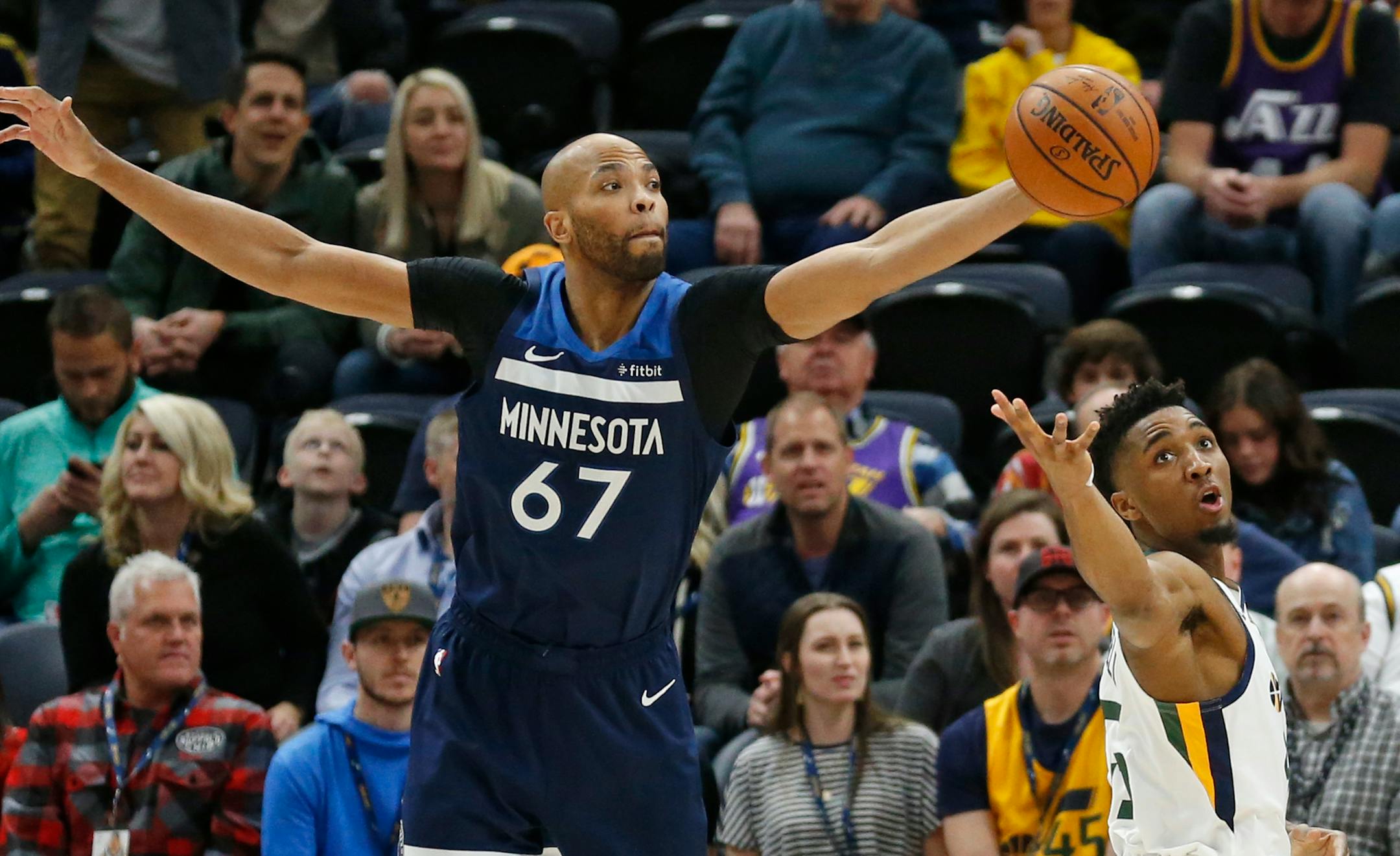 Timberwolves forward Taj Gibson