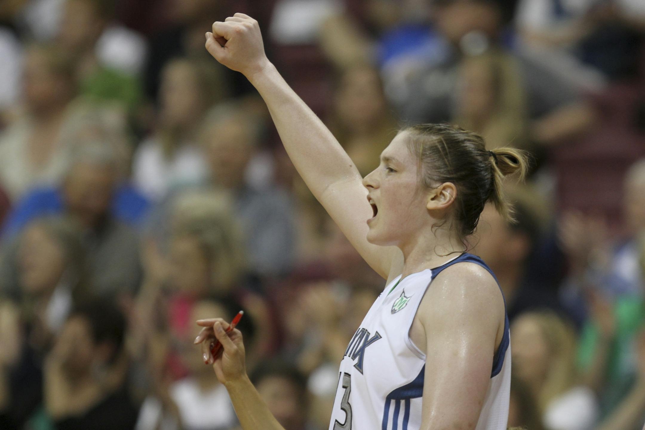 Lynx point guard Lindsay Whalen