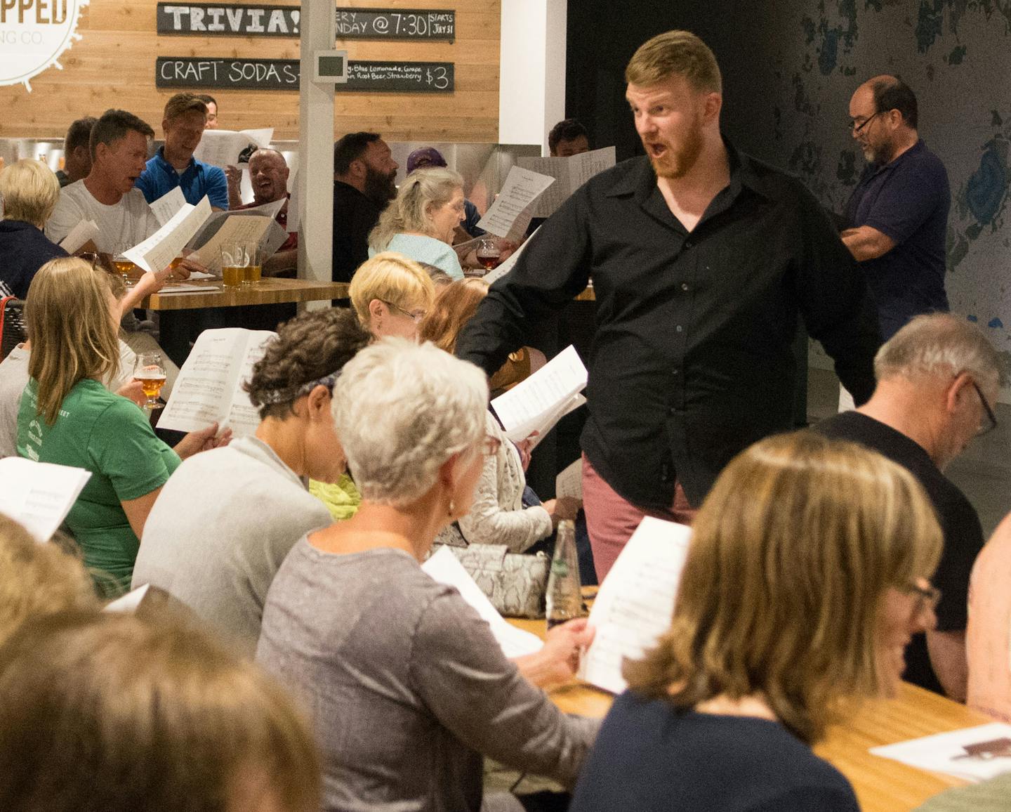 Oratory's Bach and Brew event in 2017.