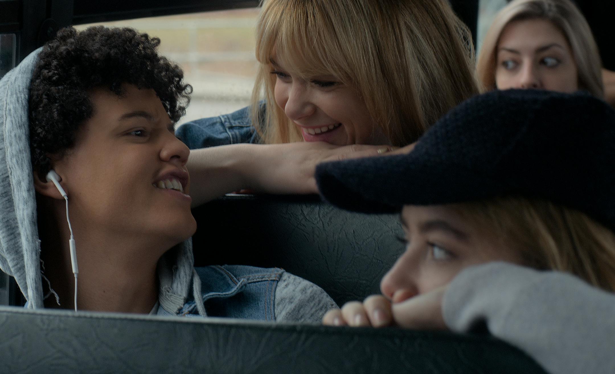 Netflix
Jacques Collimon, Rachel Keller, center, and Kathryn Newton in "The Society."