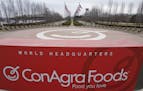 ConAgra Foods Inc., based in Omaha, is buying private-label food producer Ralcorp Holdings Inc. for about $4.95 billion.