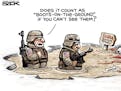 Sack cartoon: Syria