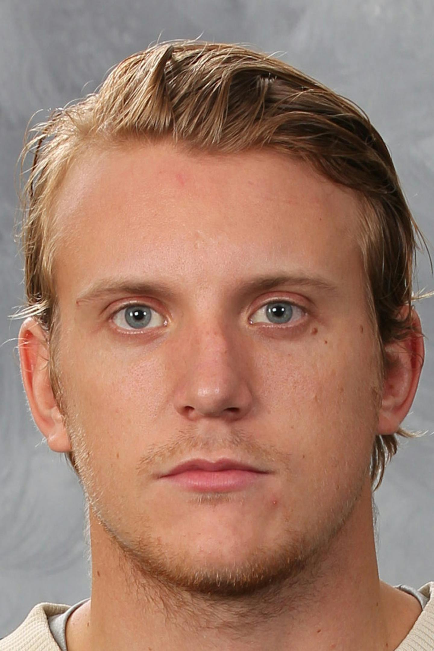 ST. PAUL, MN - SEPTEMBER 17: Jonas Brodin #25 of the Minnesota Wild poses for his official headshot for the 2015-2016 season on September 17, 2015 at the Xcel Energy Center in St. Paul, Minnesota. (Andy King/NHLI via Getty Images) *** Local Caption *** Jonas Brodin ORG XMIT: 570172171