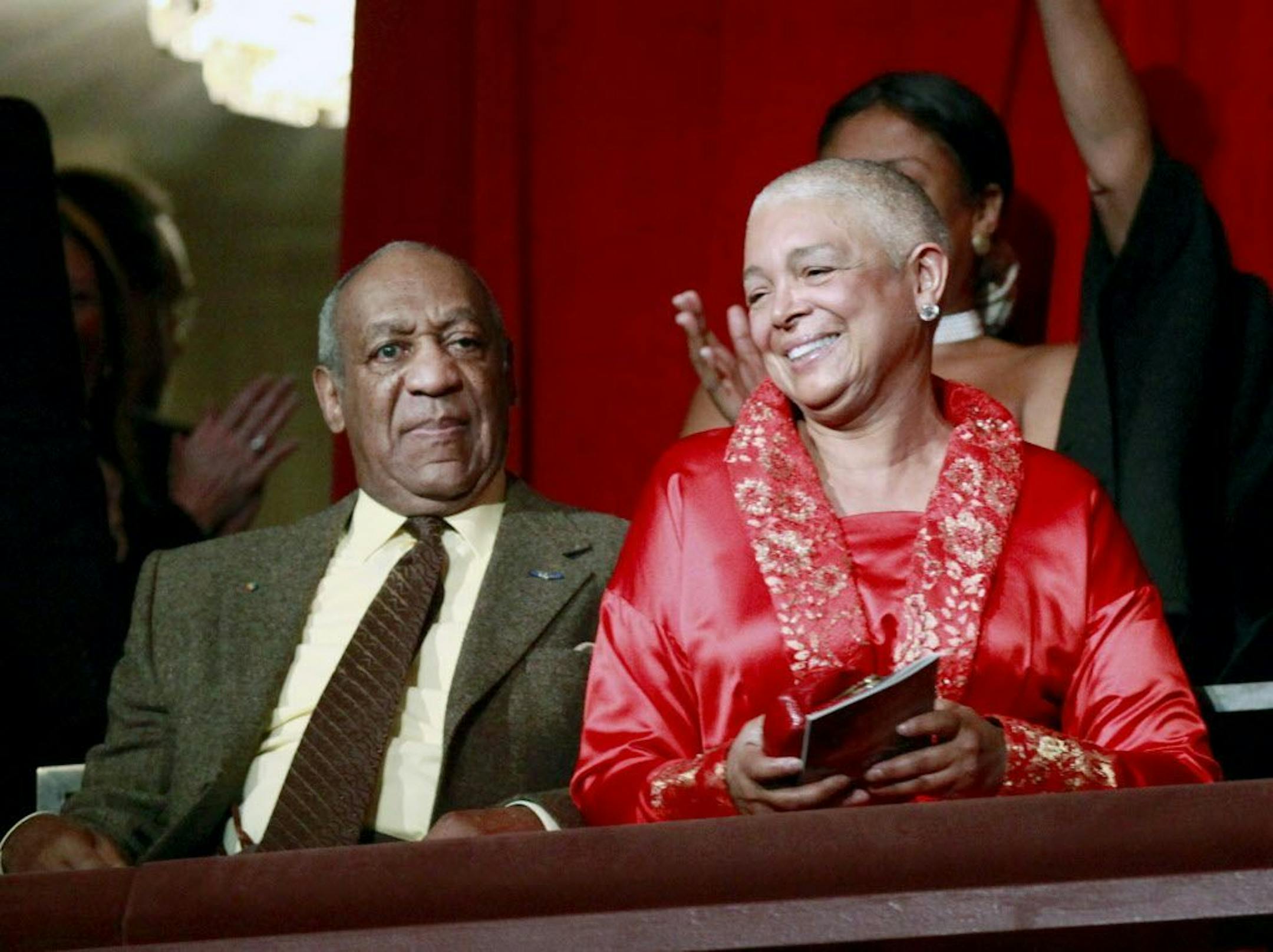 Comedian Bill Cosby, left, and his wife, Camille, appeared at the John F. Kennedy Center for Performing Arts in 2009.