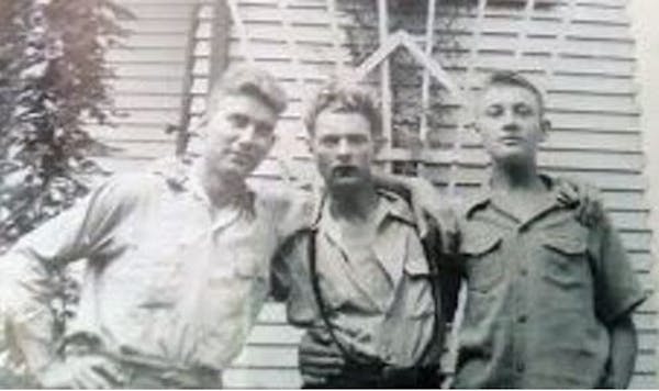 Frank and Mae Gifford&#x2019;s sons, from left, Quentin, Earl and Harold. Quentin was killed at Pearl Harbor in 1941. A DNA project helped identify hi