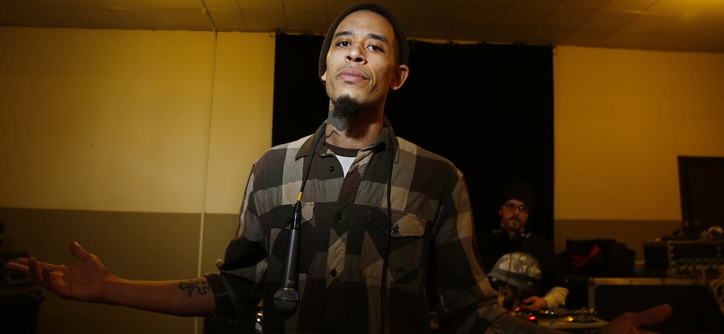 Haphduzn, a.k.a. Jordan Wallingford is the south Minneapolis rapper who is the opening act for the Welcome to Minnesota tour featuring Brother Ali and Atmosphere. ]rtsong-taatarii@startribune.com