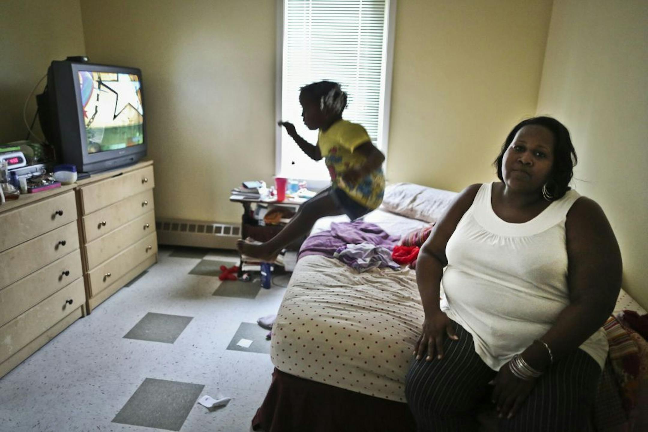 After weaning herself off aid, LaToya Surratt said she turns to food banks and clinics during hard times.