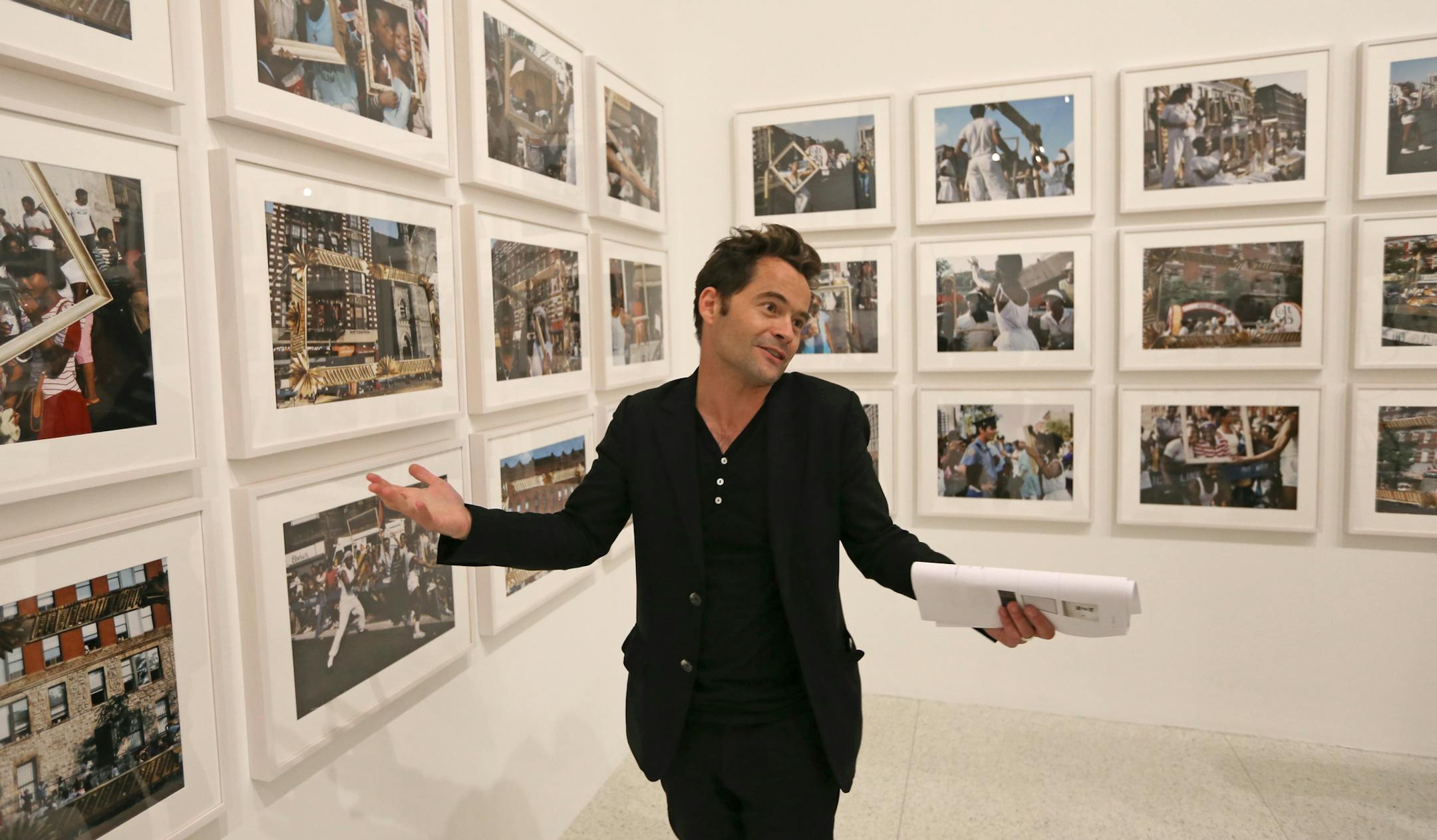 Walker Art Center's new show "Radical Presence: Black Performance in Contemporary Art," features videos, photo documentation, interactive pieces and more by 36 cross-generational artists spanning five generations. Their work is evidently linked to Fluxuc and Conceptual art of the '60s but with a difference that will be explained (I hope) by new WAC curator Fionn Meade, whose ambitious title is "senior curator of cross-disciplinary platorms." Meade has organized a new WAC show, "Radical Presence;