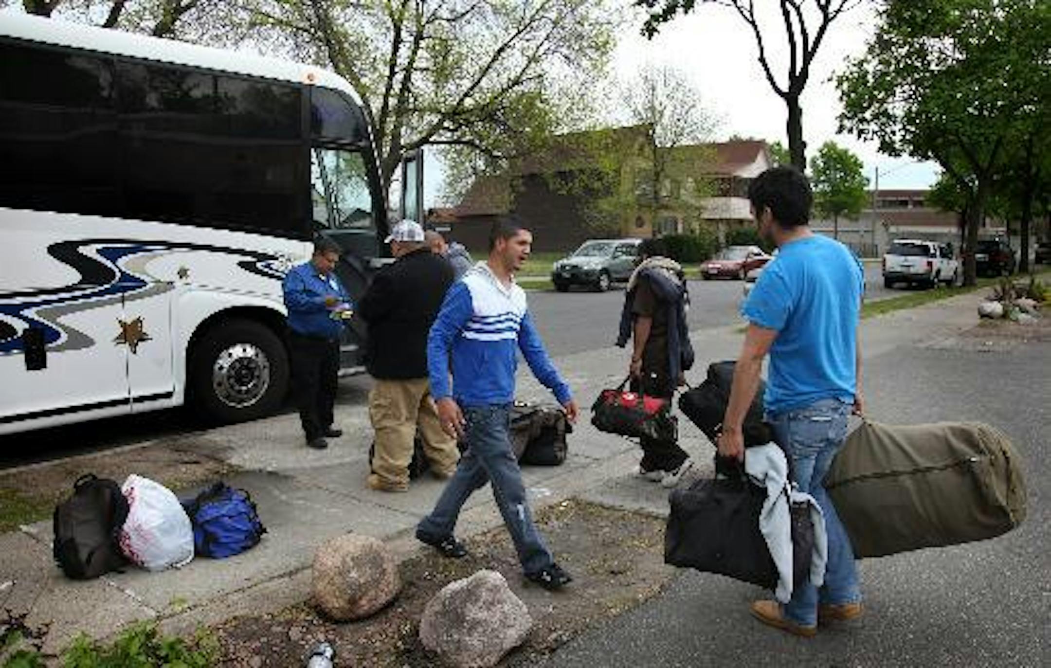 The bus to Mexico (photo by Elizabeth Flores)