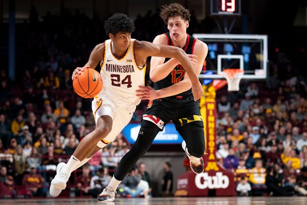 Gophers guard Cam Christie has been one of the top freshmen in the Big Ten this season.