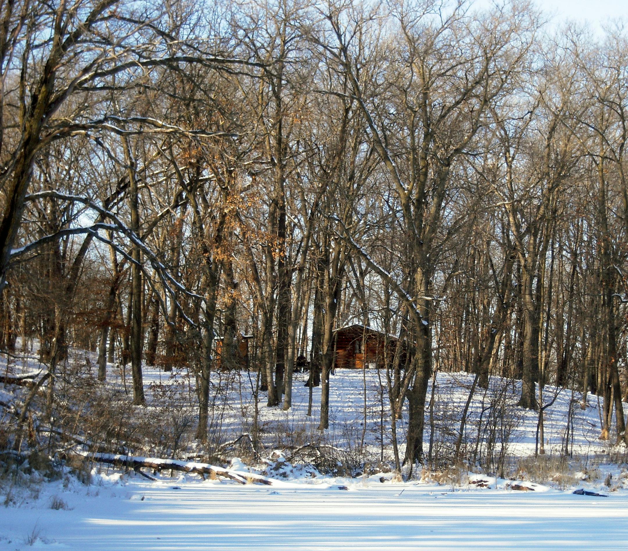 One metro couple has their "cabin" at Lake Maria State Park, for Outdoors Weekend.
