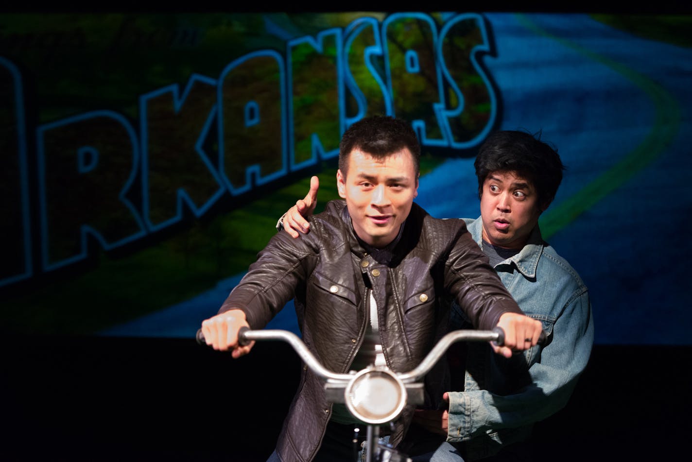 &#xa9;2017 Rich Ryan
From left: David Huynh and Flordelino Lagundino in "Vietgone" at Mixed Blood.