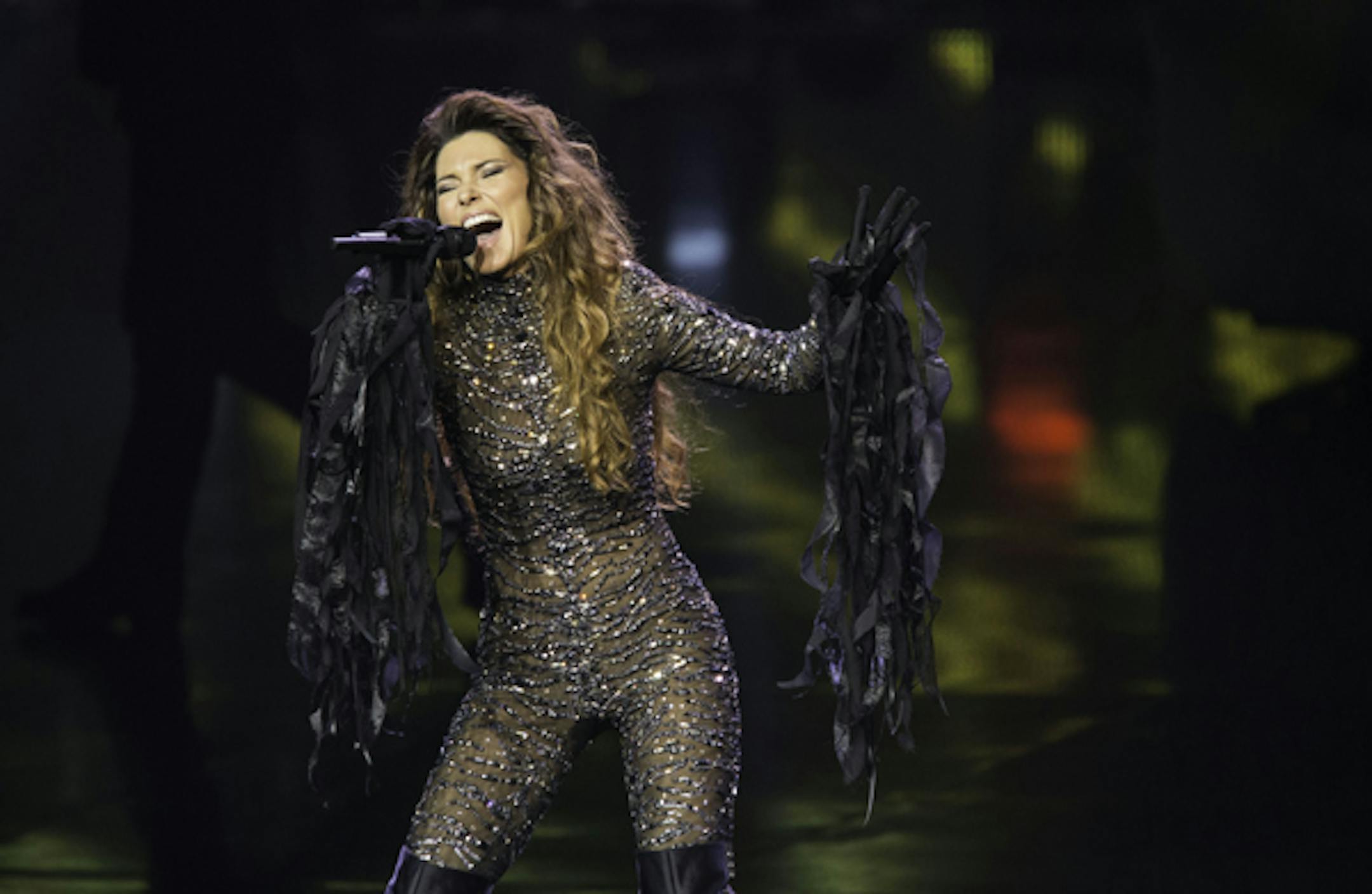 Shania Twain returned from an 11-year-hiatus at Caesar's Palace in Las Vegas in December. / Photo by Eric Jamison / Invision / AP