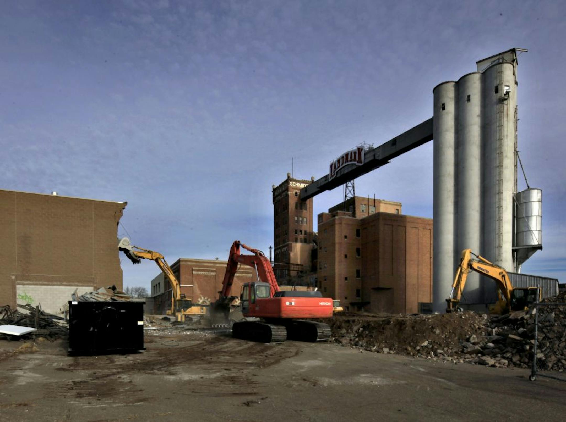 Schmidt Brewery on West Seventh Street in St. Paul, MN on December 5, 2012.