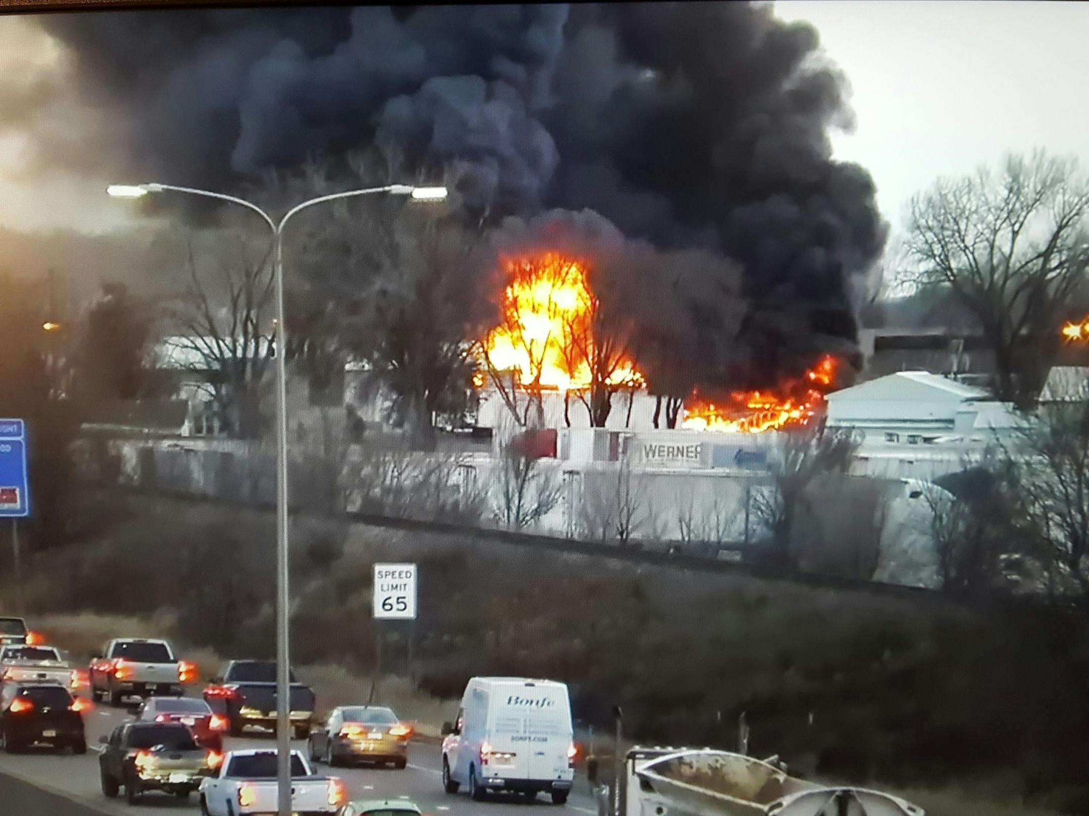 A frame from MnDOT's traffic cameras.