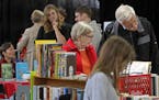 Thousands of people browsed through rows and rows of books at the 12th annual Twin Cities Book Festival, October 13, 2012, at the Historic Progress Ce