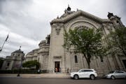 The Cathedral of St. Paul. Catholic Archbishop Bernard Hebda said it's up to parishes to decide if they're ready for a return to public mass.