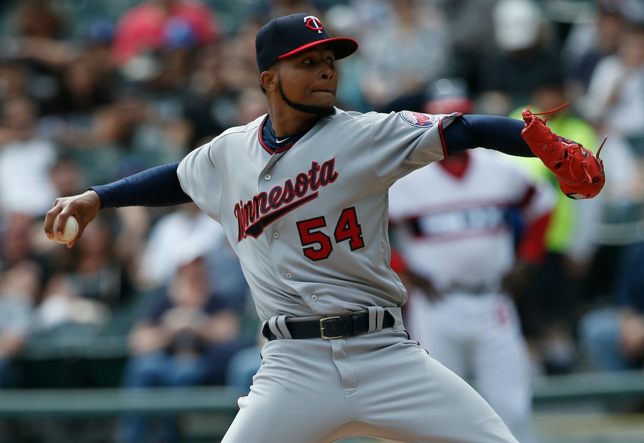Twins starter Ervin Santana