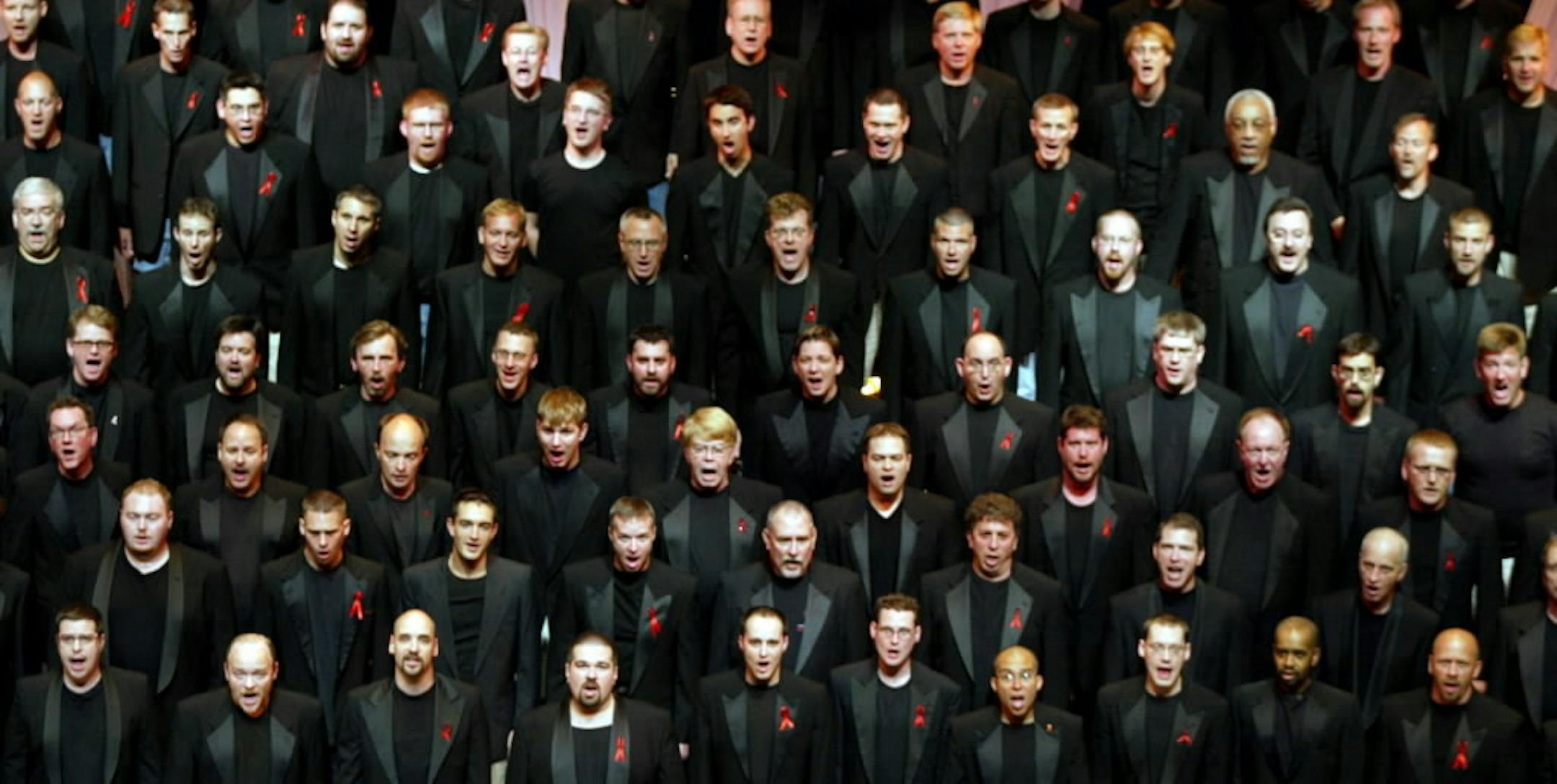 Members of the Twin Cities Gay Men's Chorus will join an all-star concert in downtown St. Paul on Tuesday celebrating the passage of the Freedom to Marry Bill. / Star Tribune file