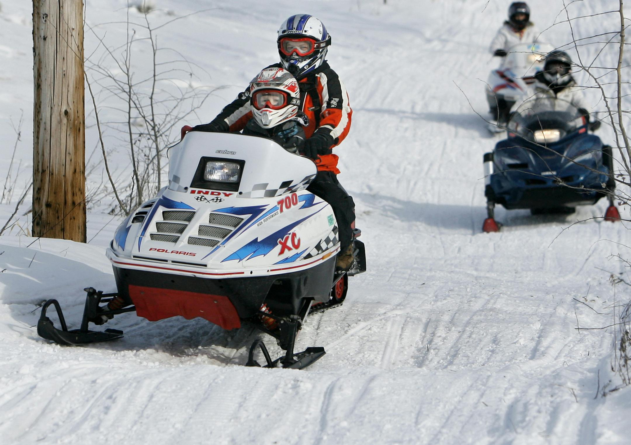 DAVID JOLES * djoles@startribune.com Hugo, MN - Feb. 19, 2010 - Drawn by ideal driving conditions, snowmobilers have been hitting trails, plus places they shouldn’t, in big numbers this winter season, authorities say, increasing the number of fatalities statewide from six at this time a year ago to 15 deaths as of last Thursday. The average rider is trained to drive safely, says Capt. Mike Hammer, of the DNR, but take away excessive speeds, especially at night, and erase drinking, too, he