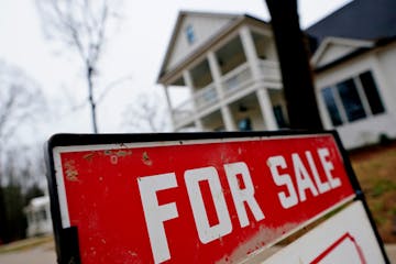 FILE - In this Thursday, Feb. 18, 2021, file photo, a new home is for sale in Madison, Ga. Mortgage buyer Freddie Mac reported Thursday, July 14, 2022