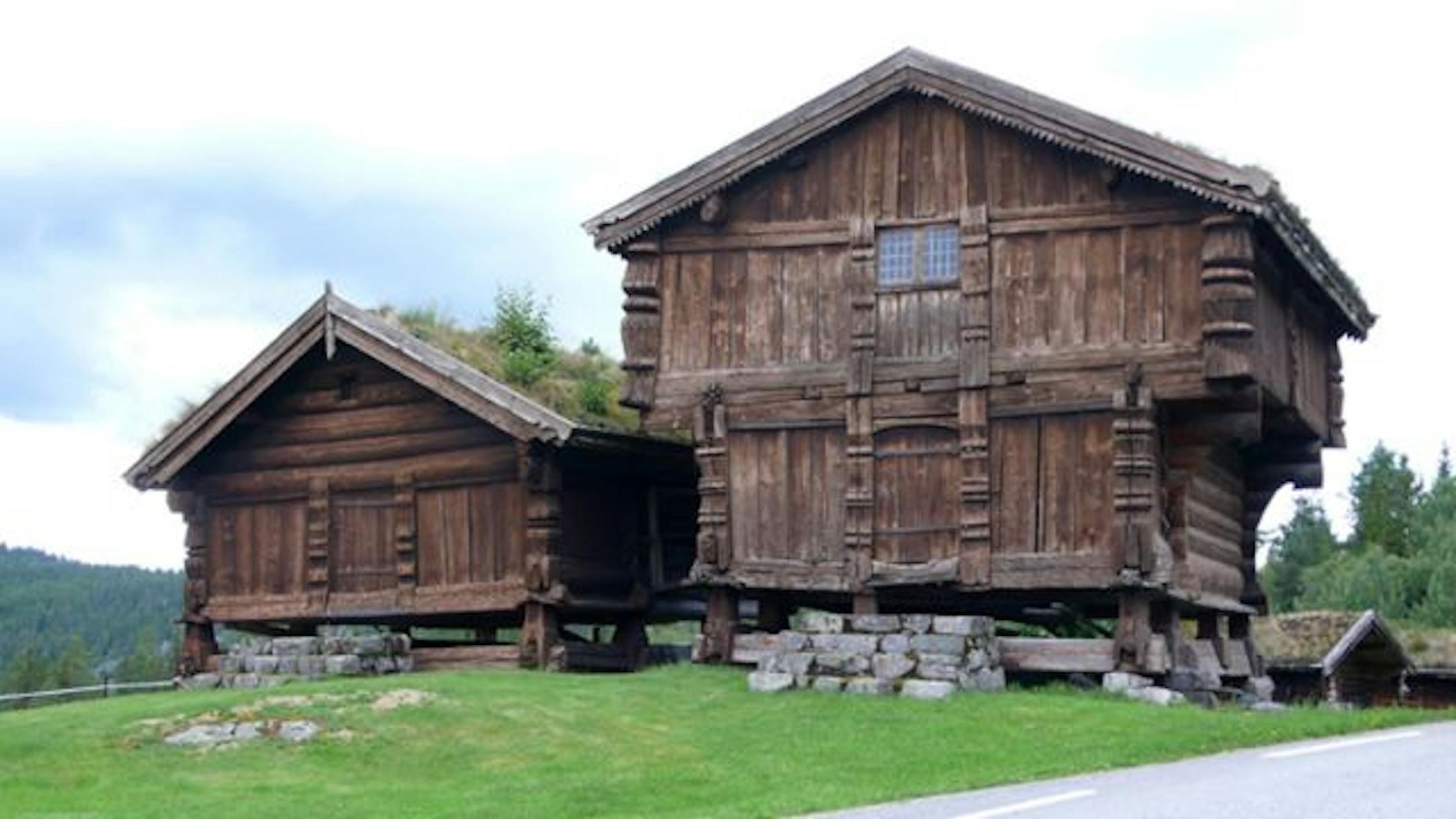 A house in the Telemark region of Norway.