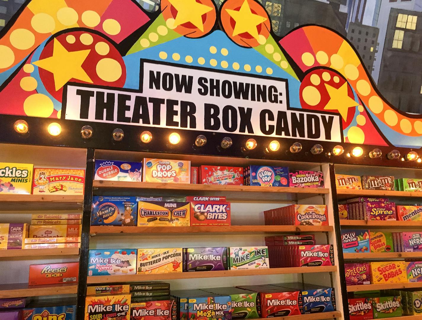 Among the many specialty items at Minnesota's Largest Candy Store in Jordan is an entire shelf dedicated to movie theater candies.