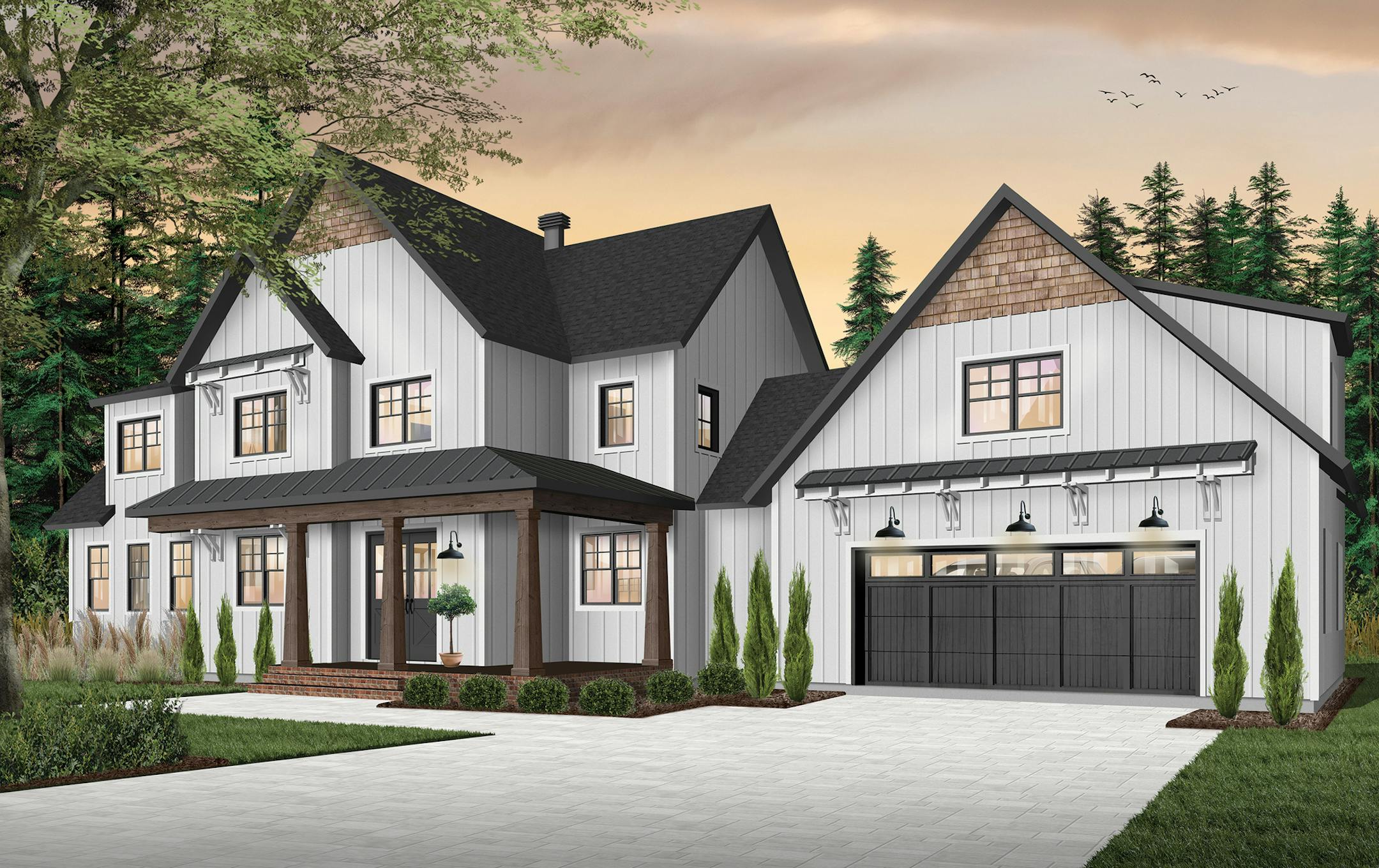 Home plan: Classic meets modern