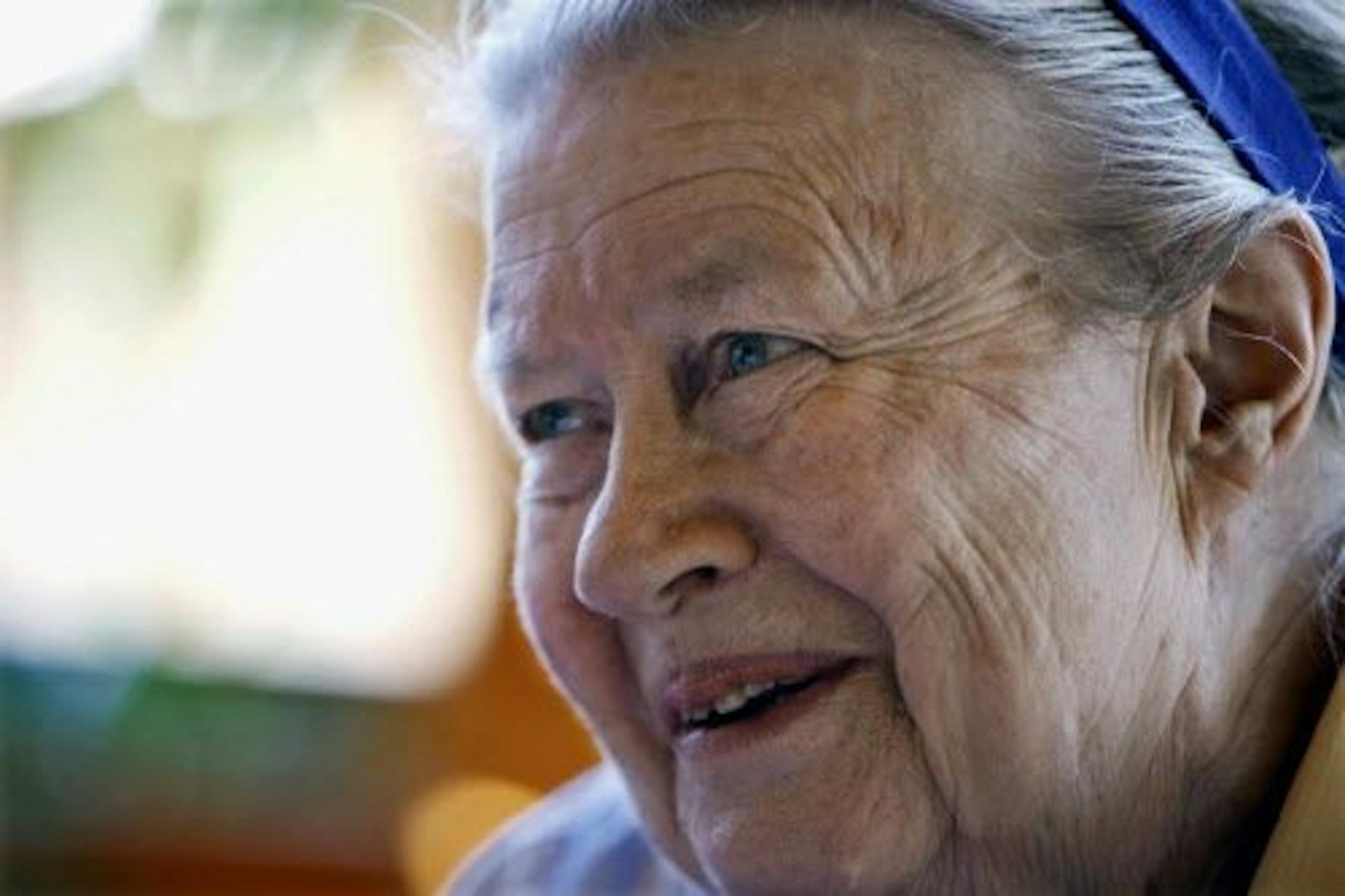 FILE - June 13, 2006 -- Ruth Ziolkowski, widow of sculptor Korczak Ziolkowski who began carving the likeness of Sioux warrior Crazy Horse into a granite mountain in 1948.