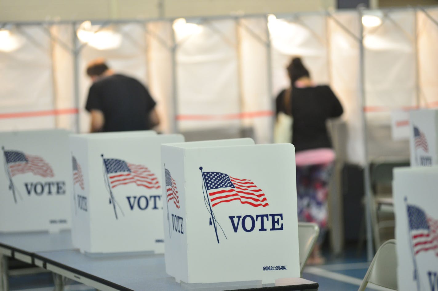 Minnesota election rules prohibit private security or other related individuals or groups from entering polling places, Secretary of State Steve Simon said on Friday.