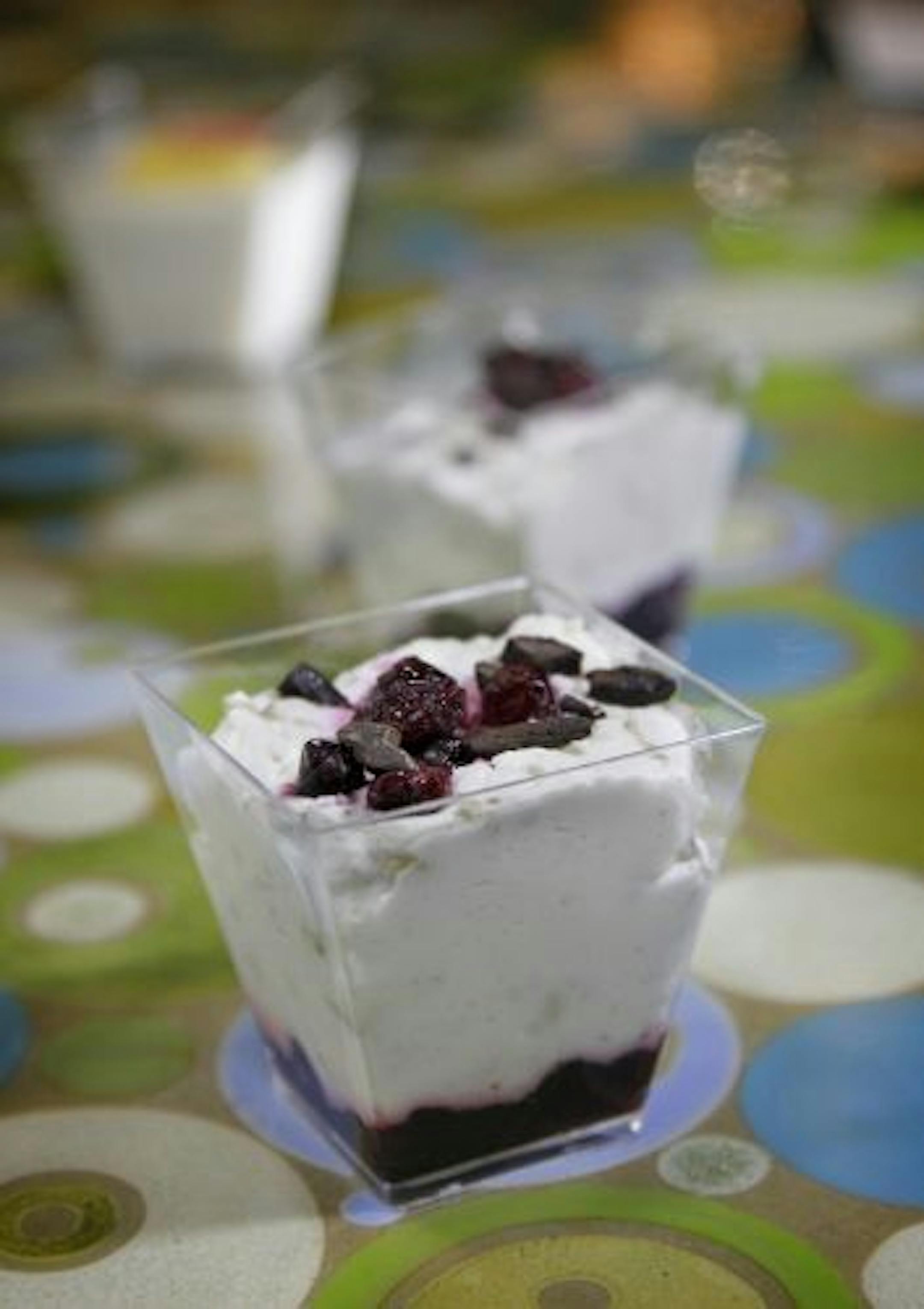 Queen Elizabeth's Flummery, a small-scale dessert at People's Organic.