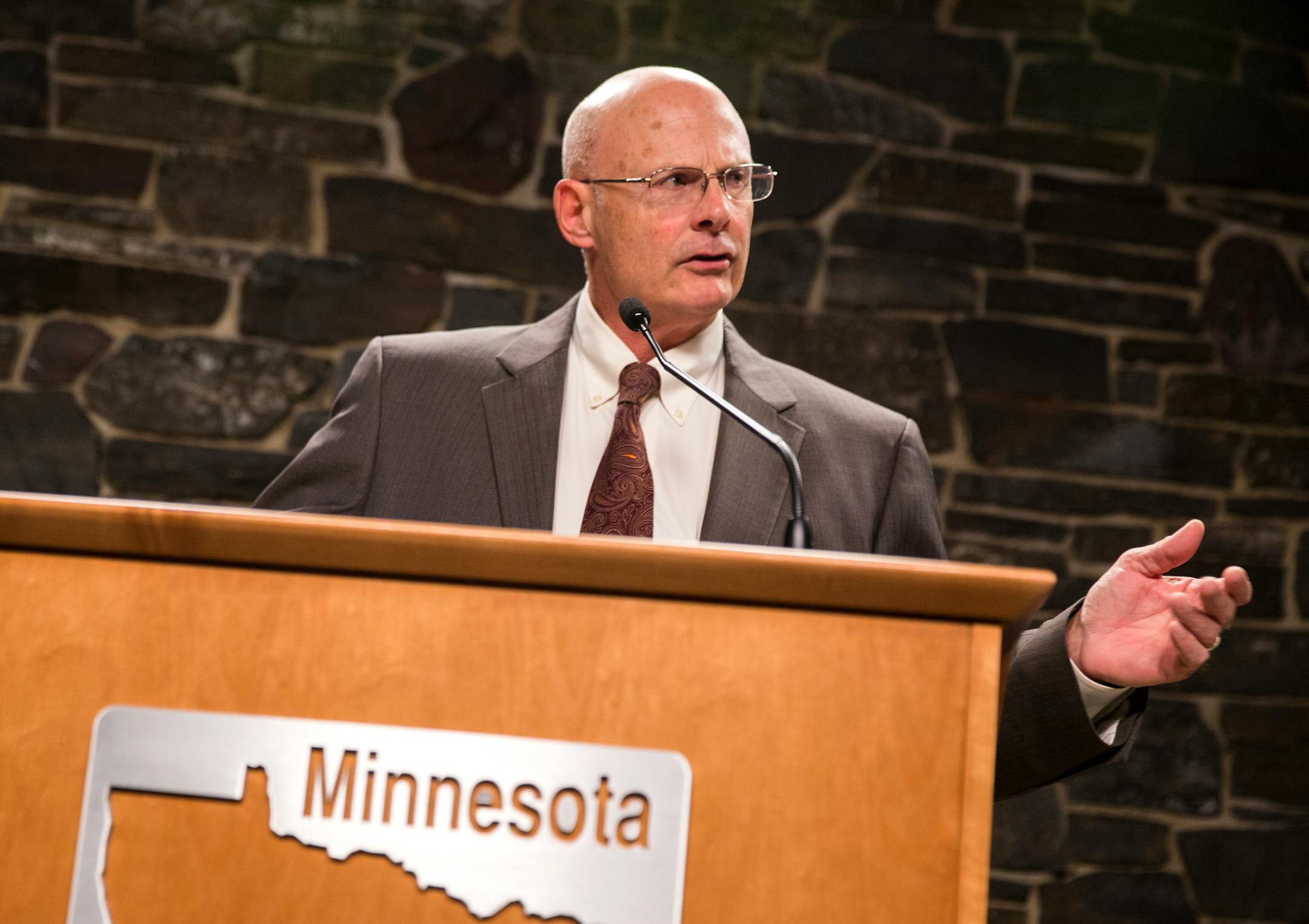 DNR commissioner Tom Landwehr.