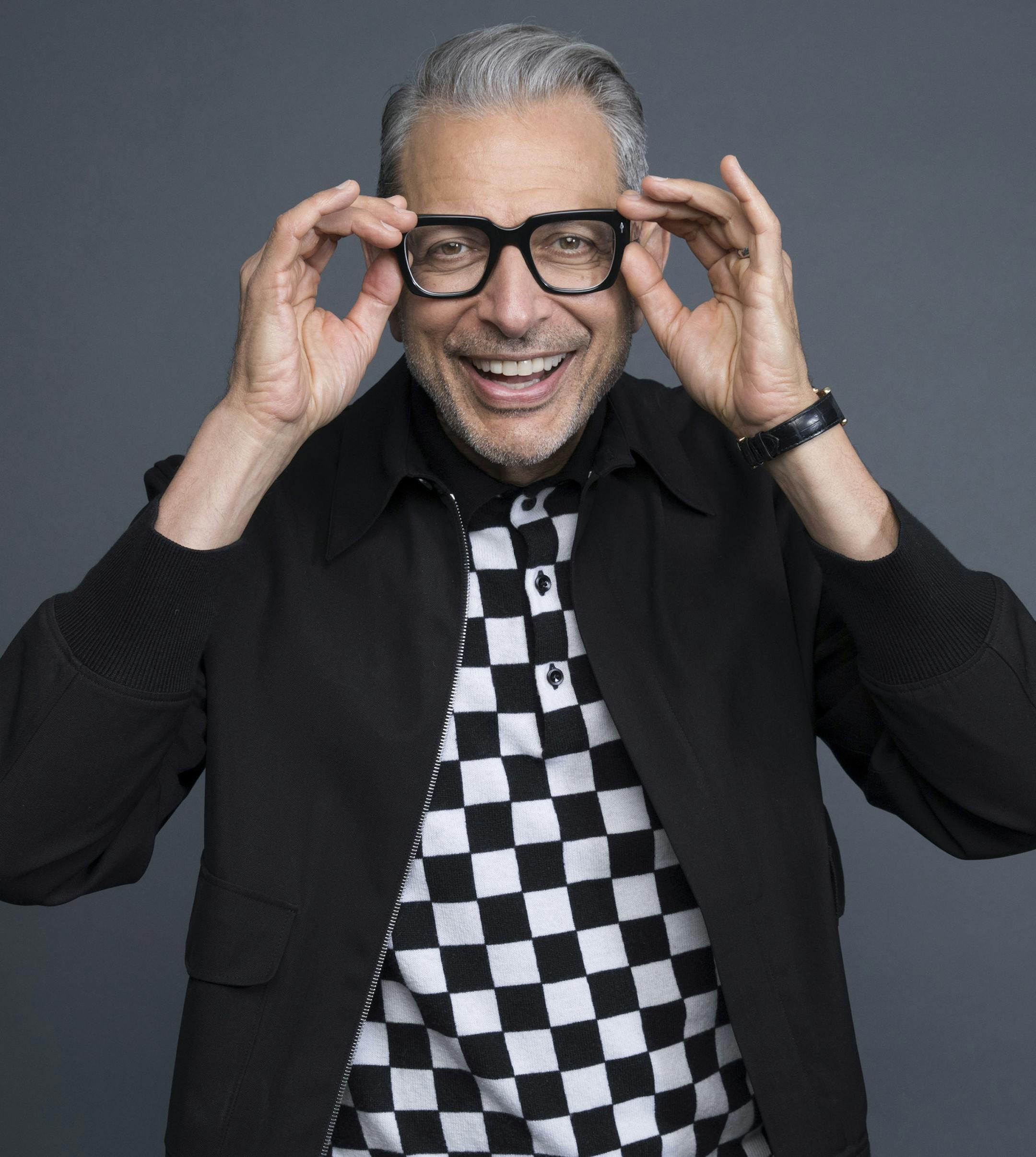 Jeff Goldblum poses at the Disney + launch event promoting "The World According to Jeff Goldblum" at the London West Hollywood hotel on Saturday, Oct. 19, 2019, in West Hollywood, Calif. (Photo by Mark Von Holden/Invision/AP)